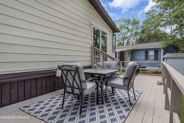 3 Casey Ct, Barnegat, NJ 08005 - deck featuring outdoor dining space