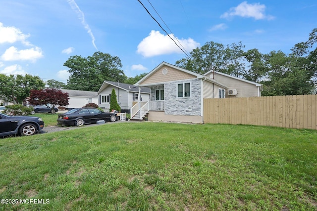 131 W 3rd St, Howell, NJ 07731 - bungalow-style house with stone siding