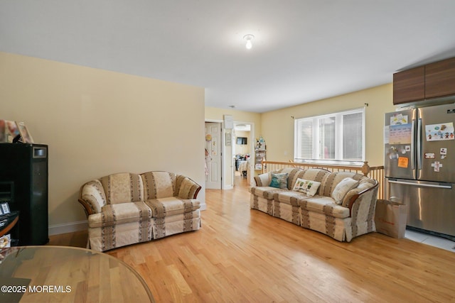 131 W 3rd St, Howell, NJ 07731 - living area featuring light wood-style flooring