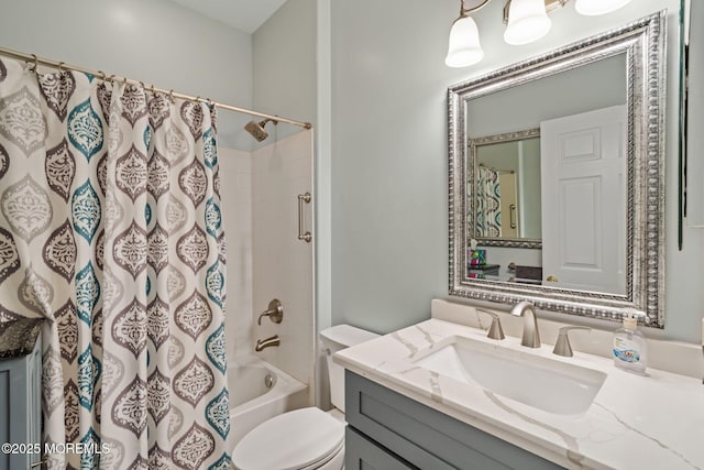 57 Mirage Blvd, Barnegat, NJ 08005 - full bathroom featuring vanity and shower / bathtub combination with curtain