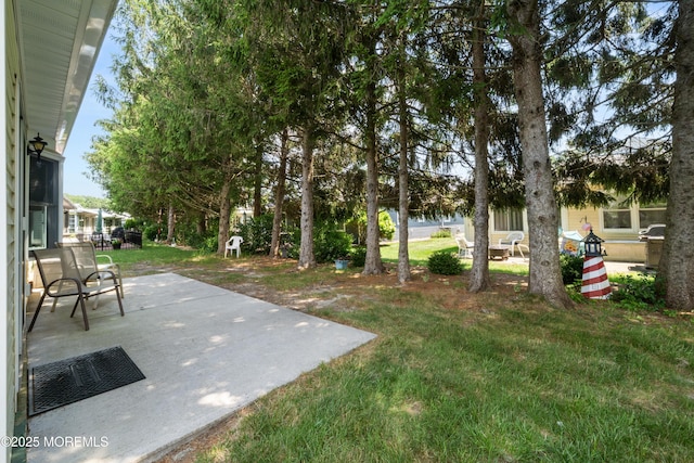 188 Lions Head Blvd S, Brick, NJ 08723 - view of green lawn featuring a patio area and a water view