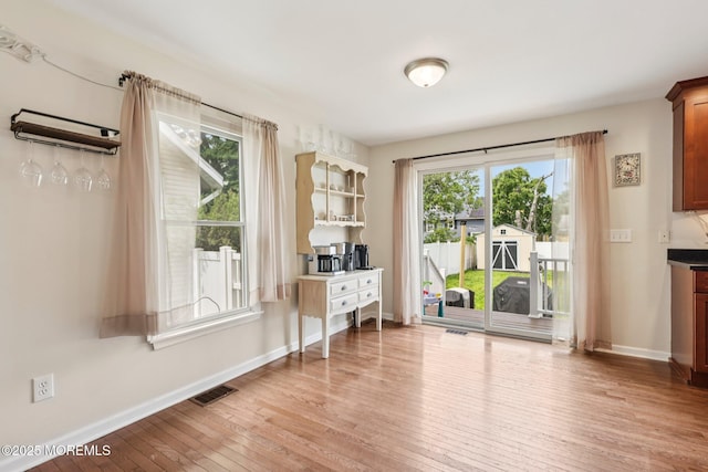 98 Washington St, Keyport, NJ 07735 - office with light wood finished floors and baseboards