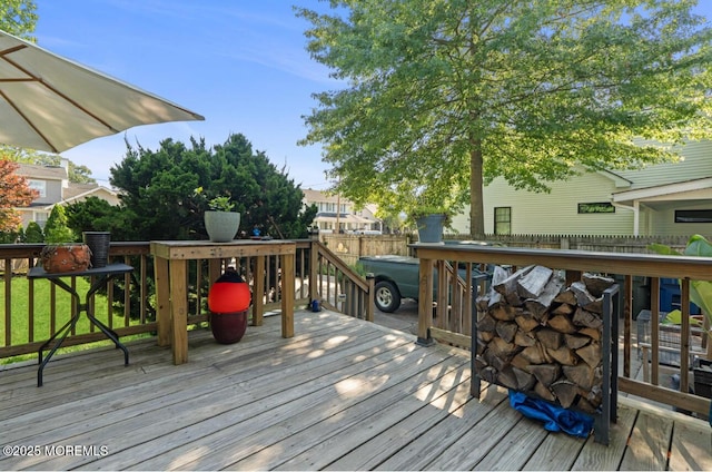 517 Laurel Ave, West Allenhurst, NJ 07711 - view of wooden terrace