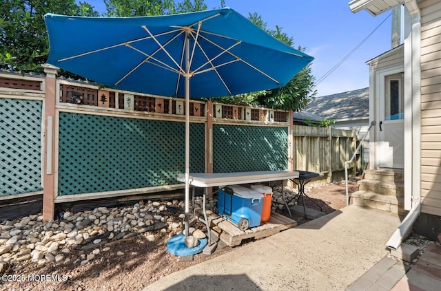 517 Laurel Ave, West Allenhurst, NJ 07711 - view of patio / terrace with entry steps