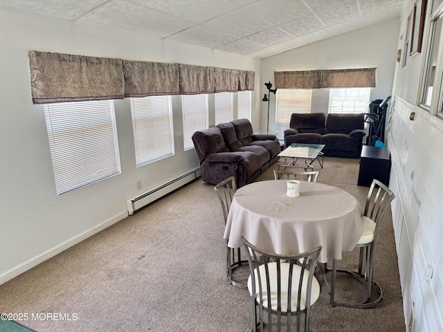 1408 Anvil Way, Toms River, NJ 08755 - dining room featuring a baseboard radiator and carpet