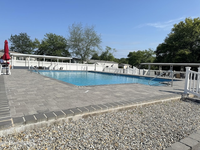 1408 Anvil Way, Toms River, NJ 08755 - community pool with a patio area