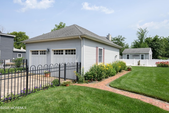 41 Cedar St, Keyport, NJ 07735 - view of detached garage