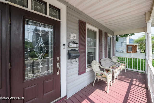 41 Cedar St, Keyport, NJ 07735 - view of porch