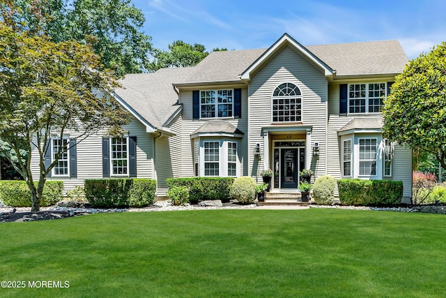 45 Erin Dr, Jackson, NJ 08527 - colonial house with a front yard and a shingled roof