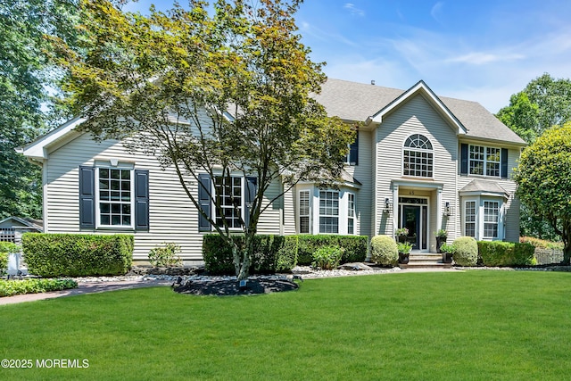 45 Erin Dr, Jackson, NJ 08527 - view of front of house with a front lawn