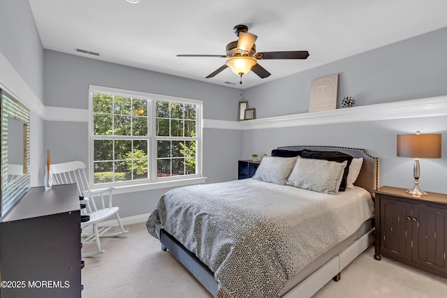 45 Erin Dr, Jackson, NJ 08527 - bedroom with light carpet and a ceiling fan