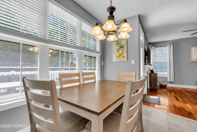 4 Queens Pass, Colts Neck, NJ 07722 - dining area featuring a chandelier and wood finished floors
