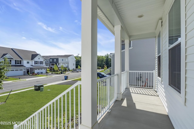 3 Devon Dr, Howell, NJ 07731 - covered porch featuring a residential view