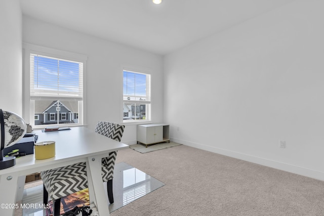 3 Devon Dr, Howell, NJ 07731 - carpeted home office with baseboards