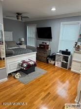 33 Tennent Ave, Englishtown, NJ 07726 - bedroom with wood finished floors, recessed lighting, and crown molding