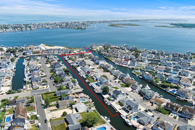 1735 Certainty Dr, Point Pleasant, NJ 08742 - aerial view of property's location featuring a nearby body of water and nearby suburban area