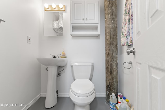 4 W Shrewsbury Dr, Little Egg Harbor, NJ 08087 - bathroom with toilet and baseboards