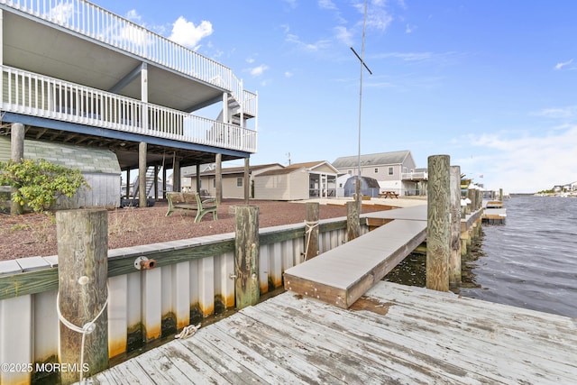 4 W Shrewsbury Dr, Little Egg Harbor, NJ 08087 - dock area with a water view