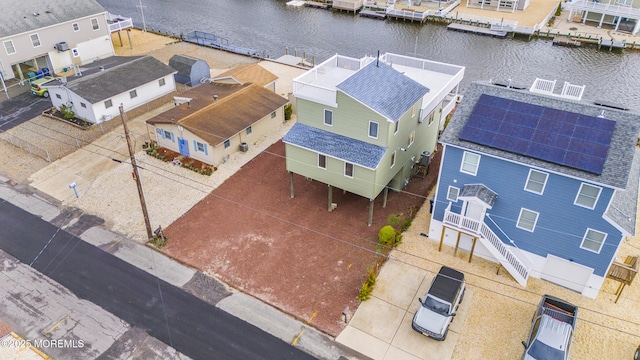 4 W Shrewsbury Dr, Little Egg Harbor, NJ 08087 - aerial perspective of suburban area with a nearby body of water