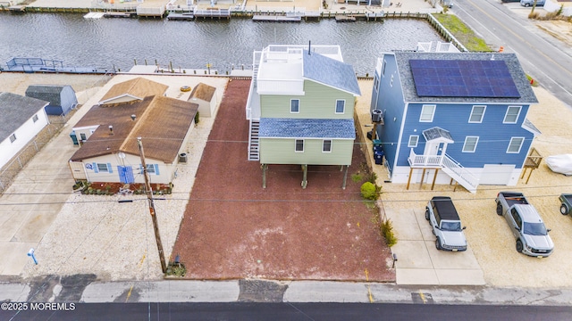 4 W Shrewsbury Dr, Little Egg Harbor, NJ 08087 - aerial perspective of suburban area with a nearby body of water