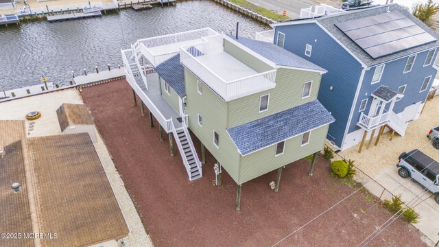 4 W Shrewsbury Dr, Little Egg Harbor, NJ 08087 - view of subject property featuring a large body of water
