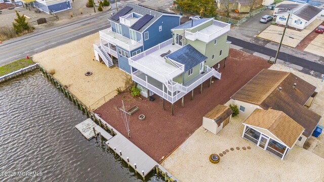 4 W Shrewsbury Dr, Little Egg Harbor, NJ 08087 - aerial view of property and surrounding area