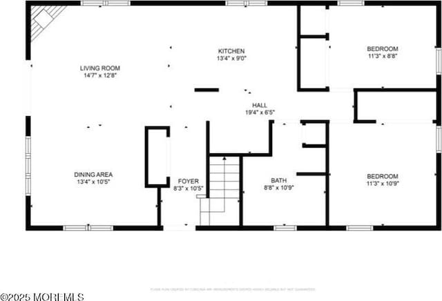 4 W Shrewsbury Dr, Little Egg Harbor, NJ 08087 - view of floor plan / room layout