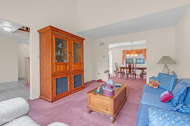 43 Winchester Dr, Howell, NJ 07731 - living area with carpet flooring and baseboards