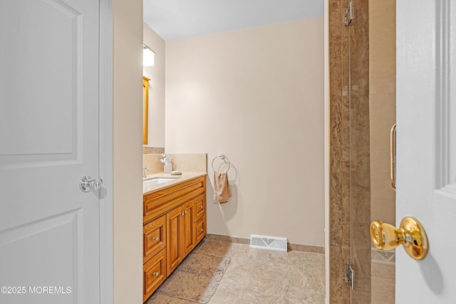 43 Winchester Dr, Howell, NJ 07731 - full bathroom featuring vanity and a tile shower