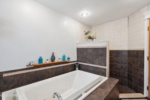 34 Sea View Ter, Highlands, NJ 07732 - full bath featuring a whirlpool tub and walk in shower