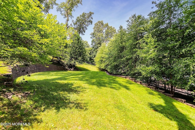 34 Sea View Ter, Highlands, NJ 07732 - view of green lawn