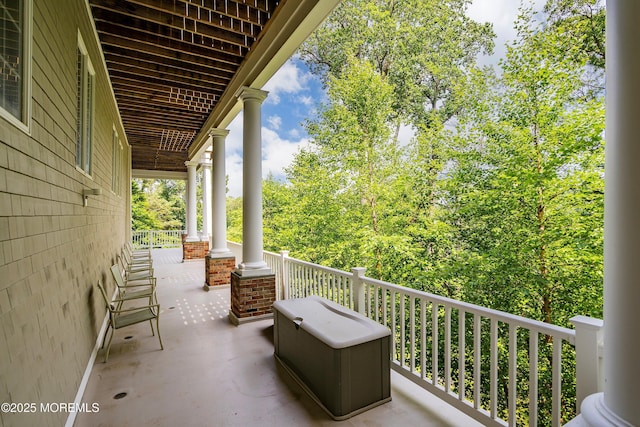 34 Sea View Ter, Highlands, NJ 07732 - view of porch