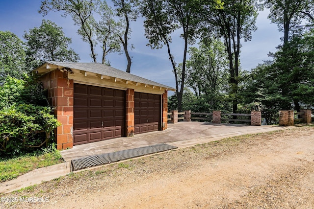 34 Sea View Ter, Highlands, NJ 07732 - view of detached garage