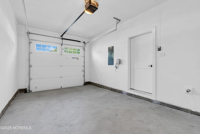 842 Arnold Ave Unit 4, Point Pleasant, NJ 08742 - garage featuring a garage door opener and electric panel