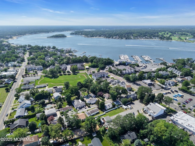 842 Arnold Ave Unit 4, Point Pleasant, NJ 08742 - aerial view of property and surrounding area with a nearby body of water and nearby suburban area