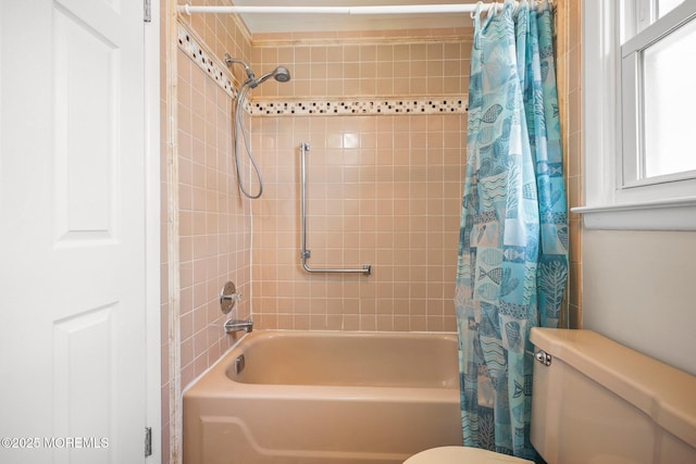 13 Brooke Rd, Brick, NJ 08724 - full bath featuring toilet and shower / bath combination with curtain