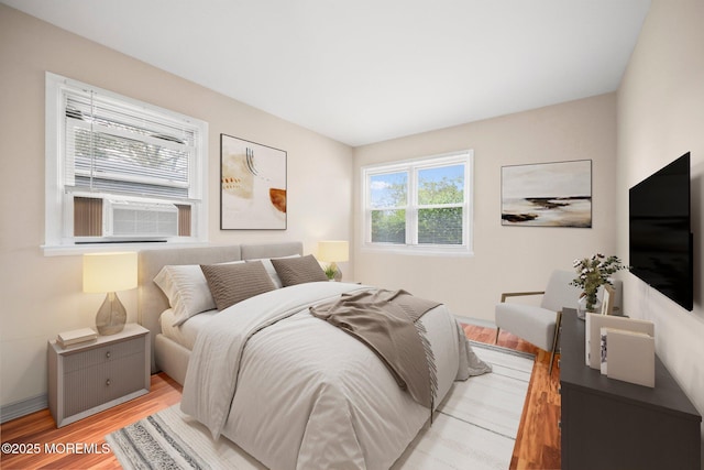 13 Brooke Rd, Brick, NJ 08724 - bedroom featuring light wood-type flooring and cooling unit