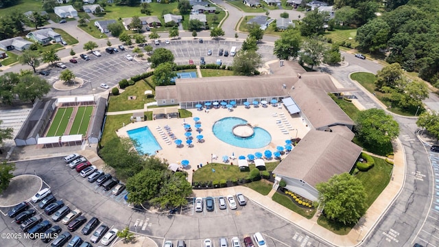 13 Brooke Rd, Brick, NJ 08724 - aerial view of property's location with a pool
