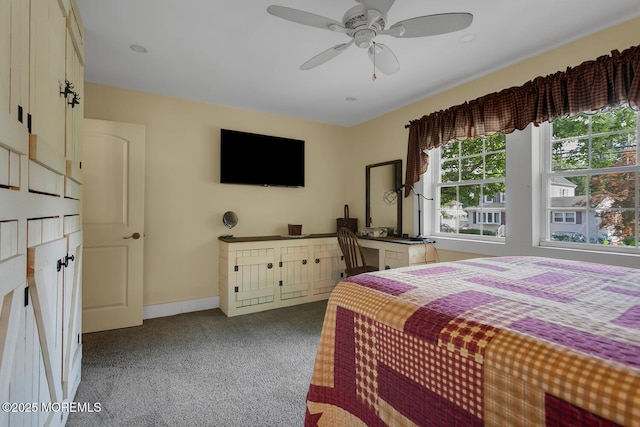 216 Main St, Port Monmouth, NJ 07758 - bedroom with carpet flooring and ceiling fan