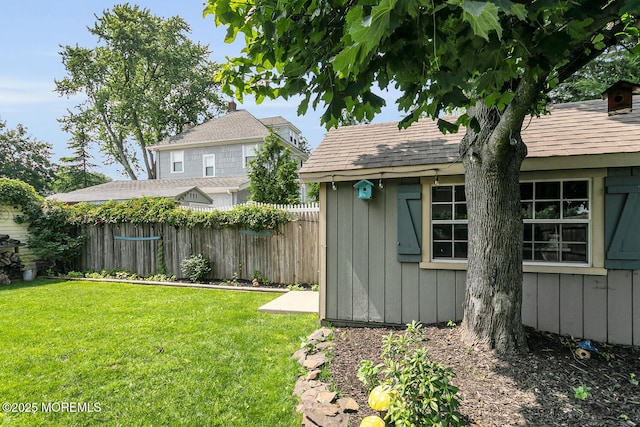 216 Main St, Port Monmouth, NJ 07758 - view of yard with an outdoor structure