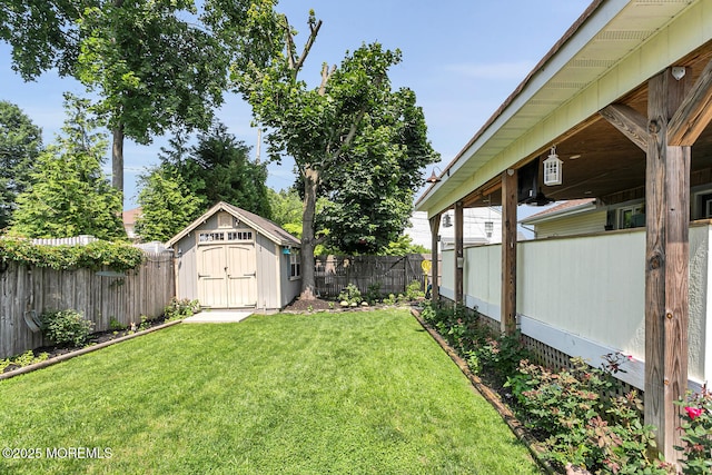 216 Main St, Port Monmouth, NJ 07758 - fenced backyard with a shed