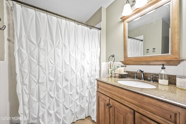 91 Newbury Rd, Howell, NJ 07731 - bathroom with vanity and a shower with shower curtain