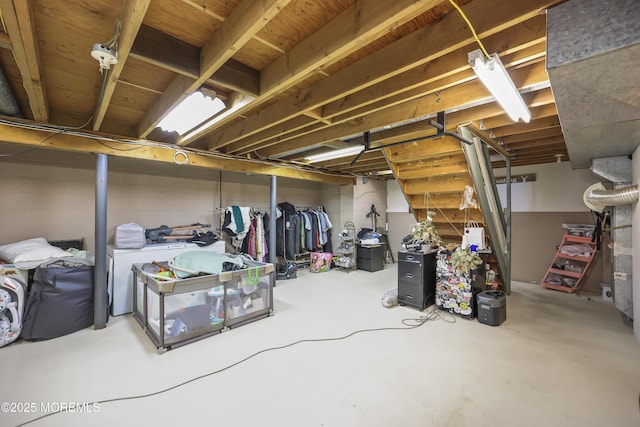 91 Newbury Rd, Howell, NJ 07731 - view of unfinished below grade area
