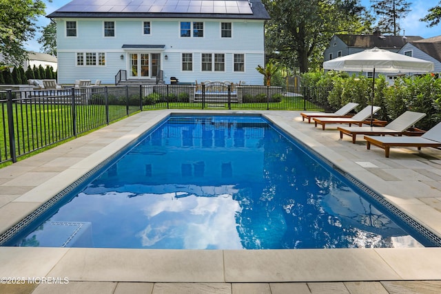 63 Bingham Ave, Rumson, NJ 07760 - view of swimming pool featuring a patio