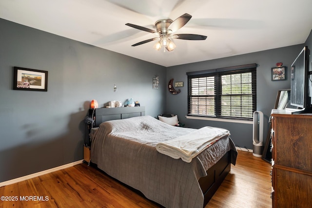 103 Village Green Way, Hazlet, NJ 07730 - bedroom featuring wood finished floors and ceiling fan
