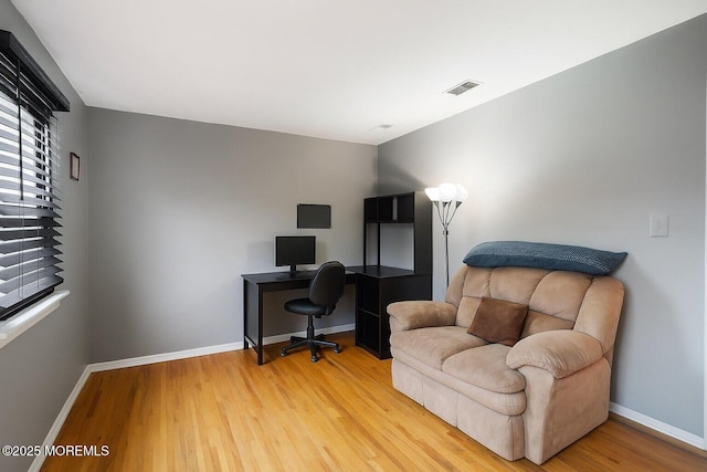103 Village Green Way, Hazlet, NJ 07730 - office area featuring light wood finished floors and baseboards