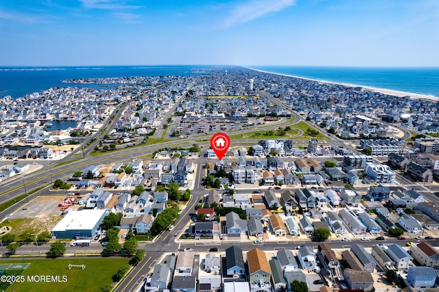241 Hiering Ave, Seaside Heights, NJ 08751 - aerial view of property and surrounding area featuring a nearby body of water