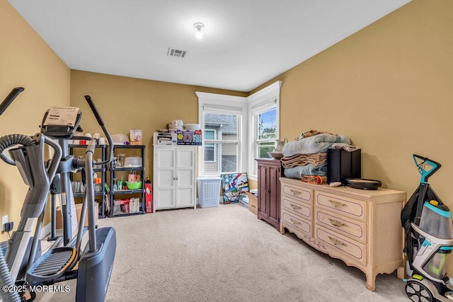 626 Anthony Ave, Toms River, NJ 08753 - exercise room featuring light carpet