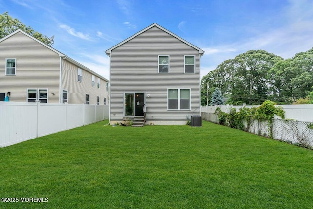 626 Anthony Ave, Toms River, NJ 08753 - back of house featuring entry steps and a fenced backyard