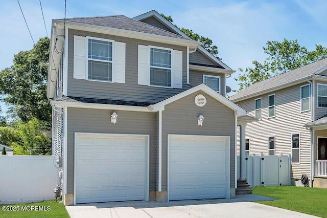 626 Anthony Ave, Toms River, NJ 08753 - view of front of property featuring an attached garage and concrete driveway
